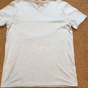 Men’s small old navy V neck blue heather T shirt